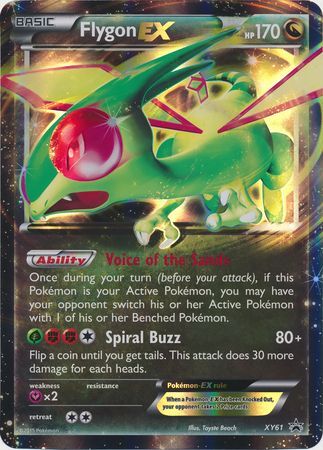 Flygon EX (XY61) (Jumbo Card) [XY: Black Star Promos] | Tables and Towers