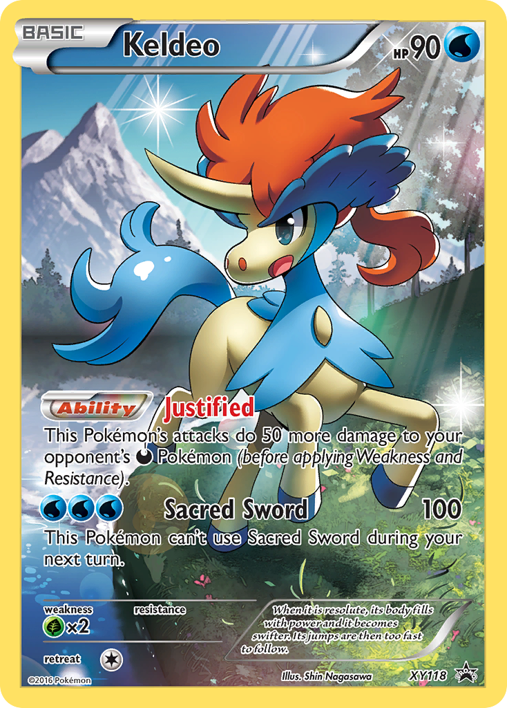 Keldeo (XY118) [XY: Black Star Promos] | Tables and Towers