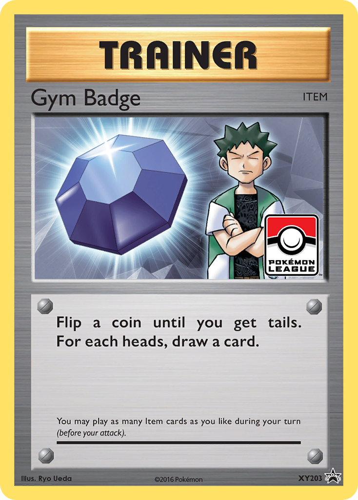 Gym Badge (XY203) [XY: Black Star Promos] | Tables and Towers