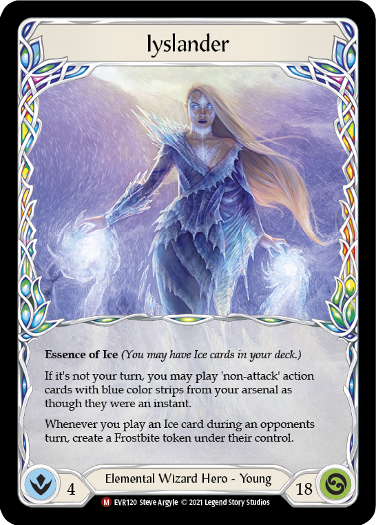 Iyslander [EVR120] (Everfest)  1st Edition Rainbow Foil | Tables and Towers