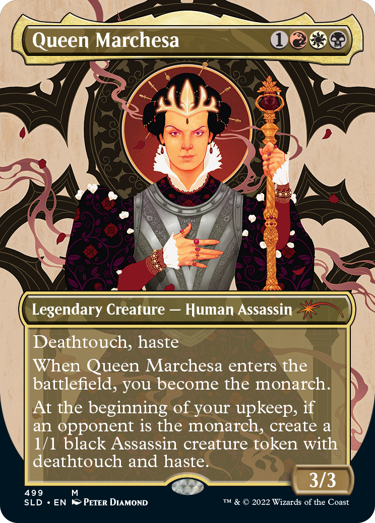 Queen Marchesa (Borderless) [Secret Lair Drop Series] | Tables and Towers