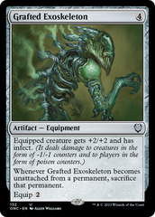 Grafted Exoskeleton [Phyrexia: All Will Be One Commander] | Tables and Towers