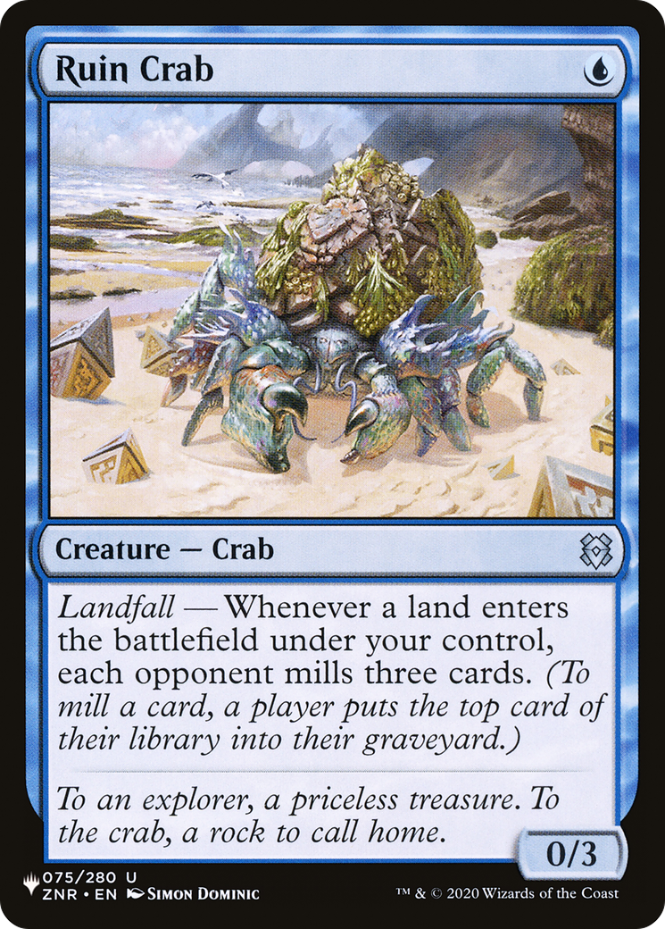 Ruin Crab [The List Reprints] | Tables and Towers