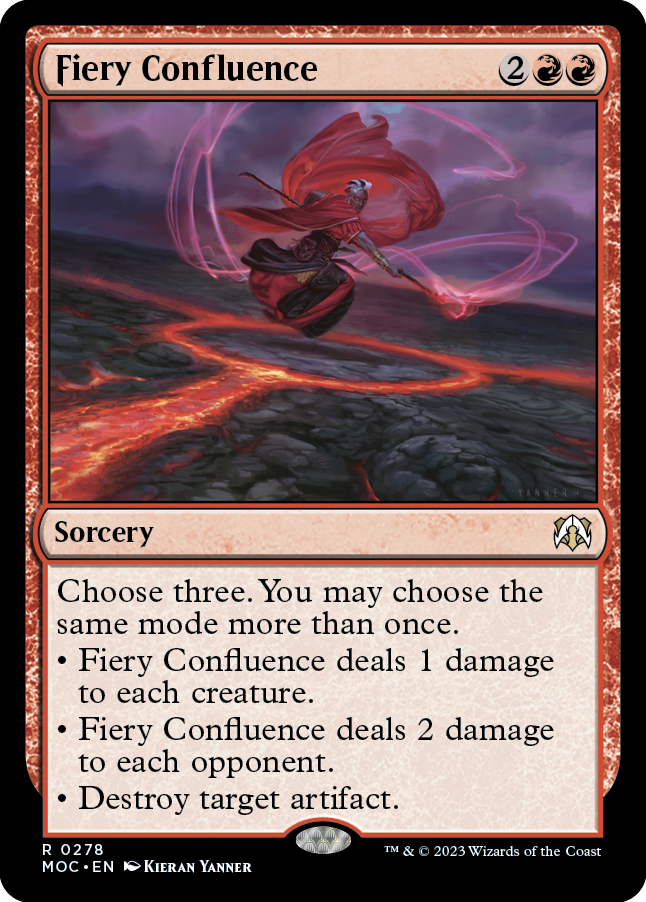 Fiery Confluence [March of the Machine Commander] | Tables and Towers