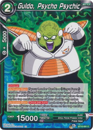 Guldo, Psycho Psychic (BT10-081) [Rise of the Unison Warrior 2nd Edition] | Tables and Towers