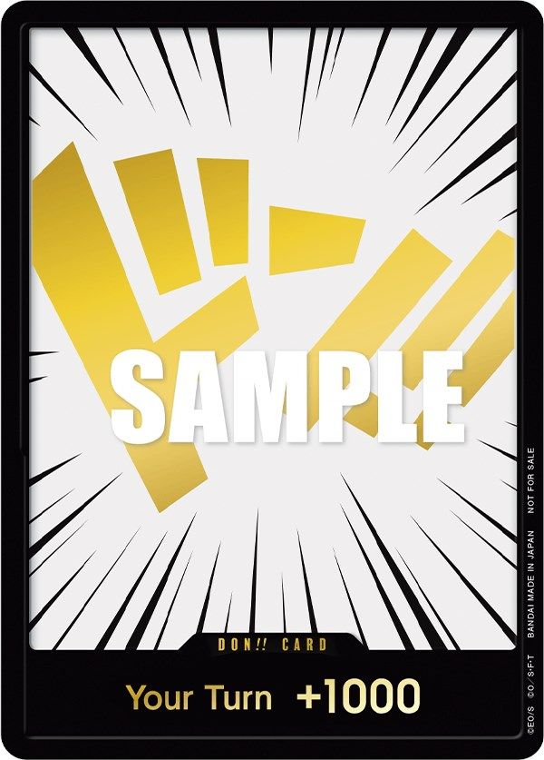 DON!! Card (Gold) [One Piece Promotion Cards] | Tables and Towers