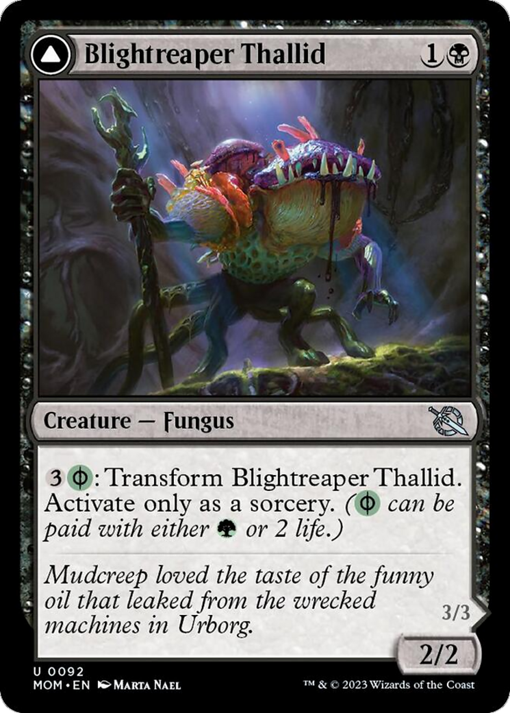 Blightreaper Thallid // Blightsower Thallid [March of the Machine] | Tables and Towers