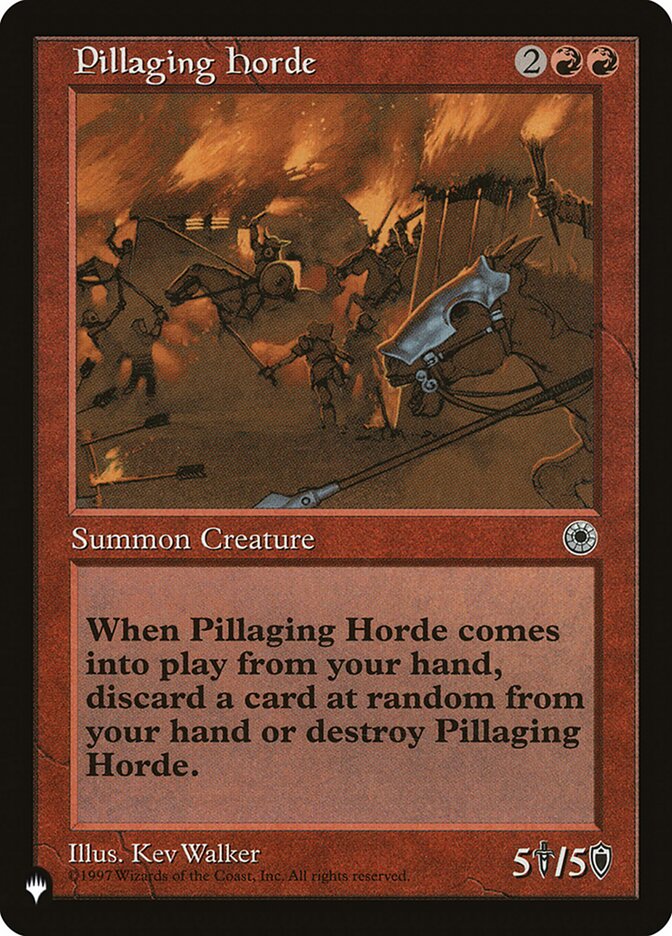 Pillaging Horde [The List] | Tables and Towers