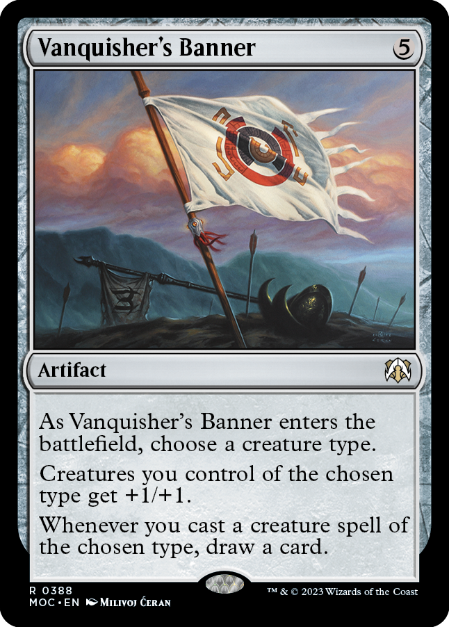 Vanquisher's Banner [March of the Machine Commander] | Tables and Towers