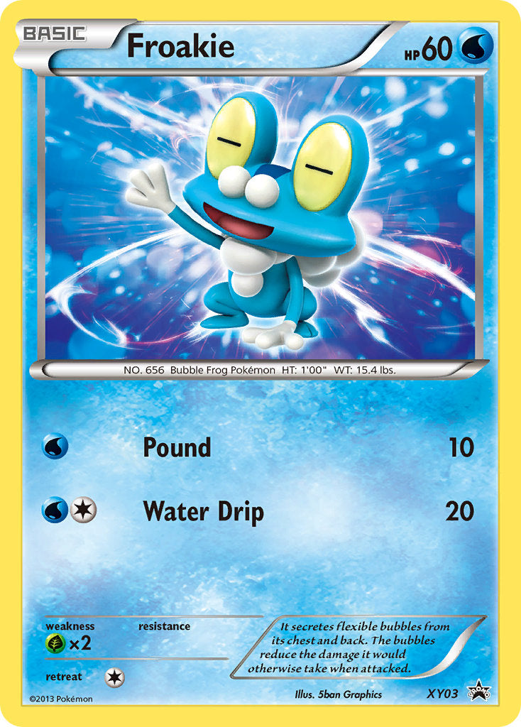 Froakie (XY03) [XY: Black Star Promos] | Tables and Towers