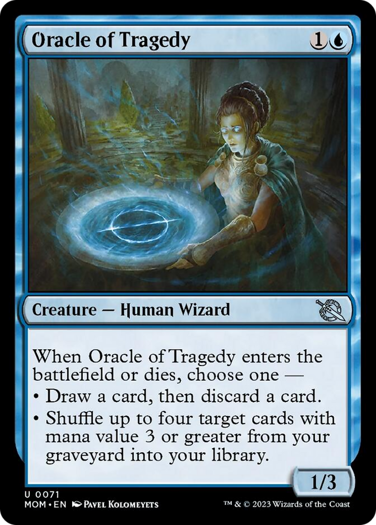 Oracle of Tragedy [March of the Machine] | Tables and Towers