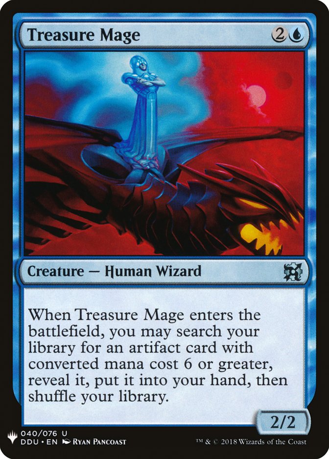 Treasure Mage [Mystery Booster] | Tables and Towers