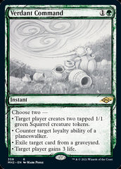 Verdant Command (Sketch) [Modern Horizons 2] | Tables and Towers