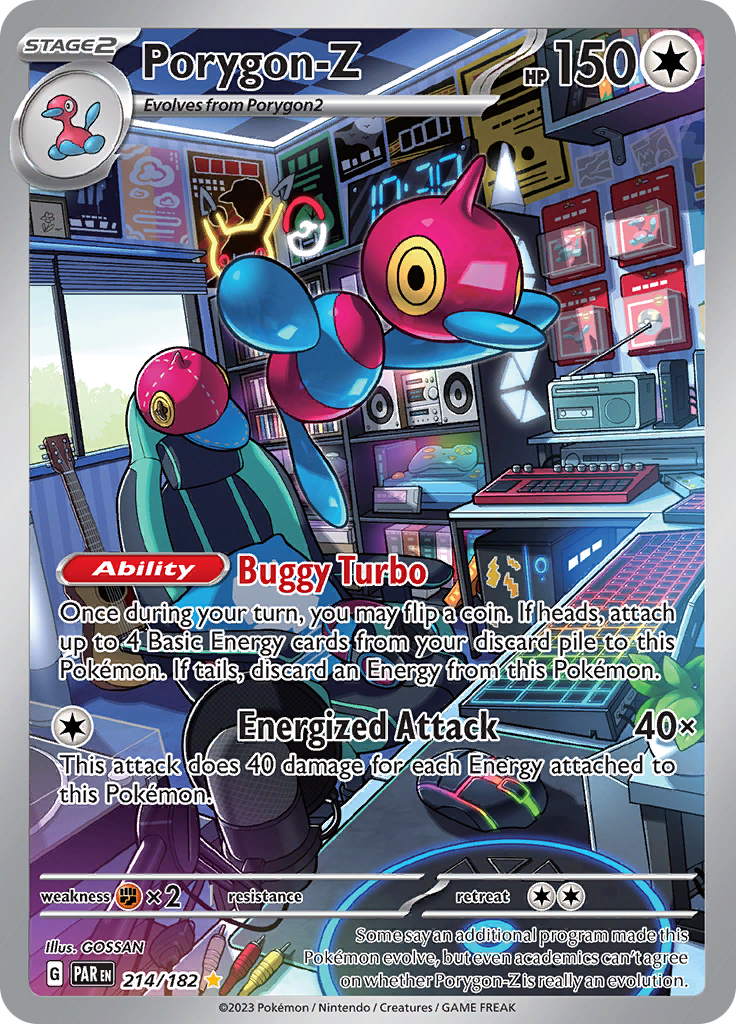 Porygon-Z (214/182) [Scarlet & Violet: Paradox Rift] | Tables and Towers