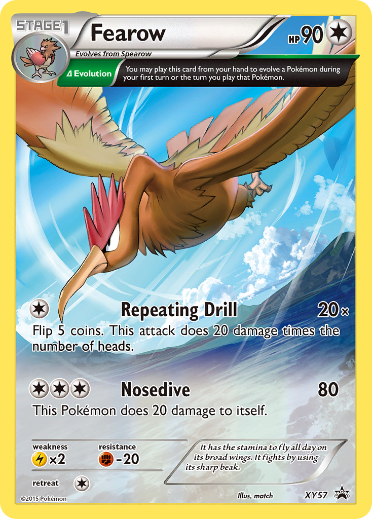 Fearow (XY57) [XY: Black Star Promos] | Tables and Towers