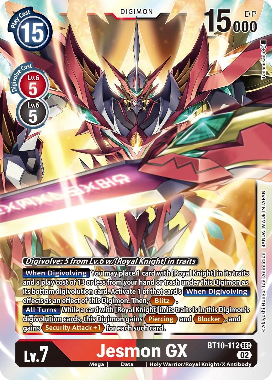 Jesmon GX [BT10-112] [Xros Encounter] | Tables and Towers