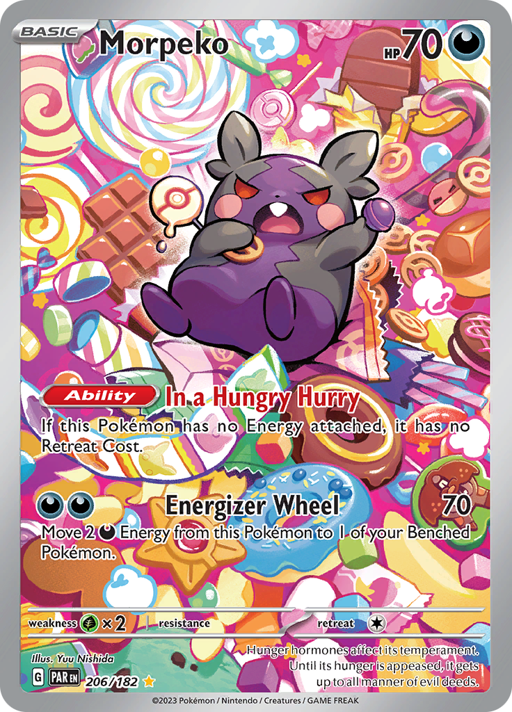 Morpeko (206/182) [Scarlet & Violet: Paradox Rift] | Tables and Towers