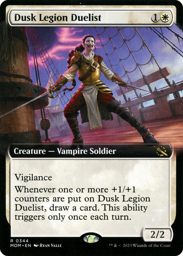 Dusk Legion Duelist (Extended Art) [March of the Machine] | Tables and Towers