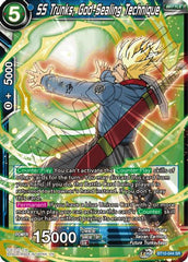 SS Trunks, God-Sealing Technique (Event Pack 08) (BT10-044) [Tournament Promotion Cards] | Tables and Towers