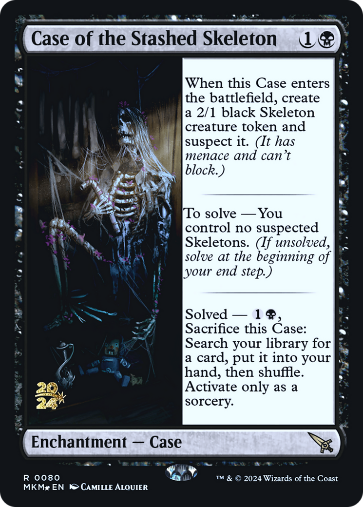 Case of the Stashed Skeleton [Murders at Karlov Manor Prerelease Promos] | Tables and Towers