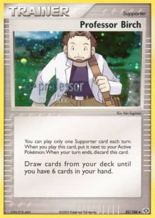 Professor Birch (82/106) (2006) [Professor Program Promos] | Tables and Towers