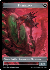 Incubator // Phyrexian (17) Double-Sided Token [March of the Machine Tokens] | Tables and Towers