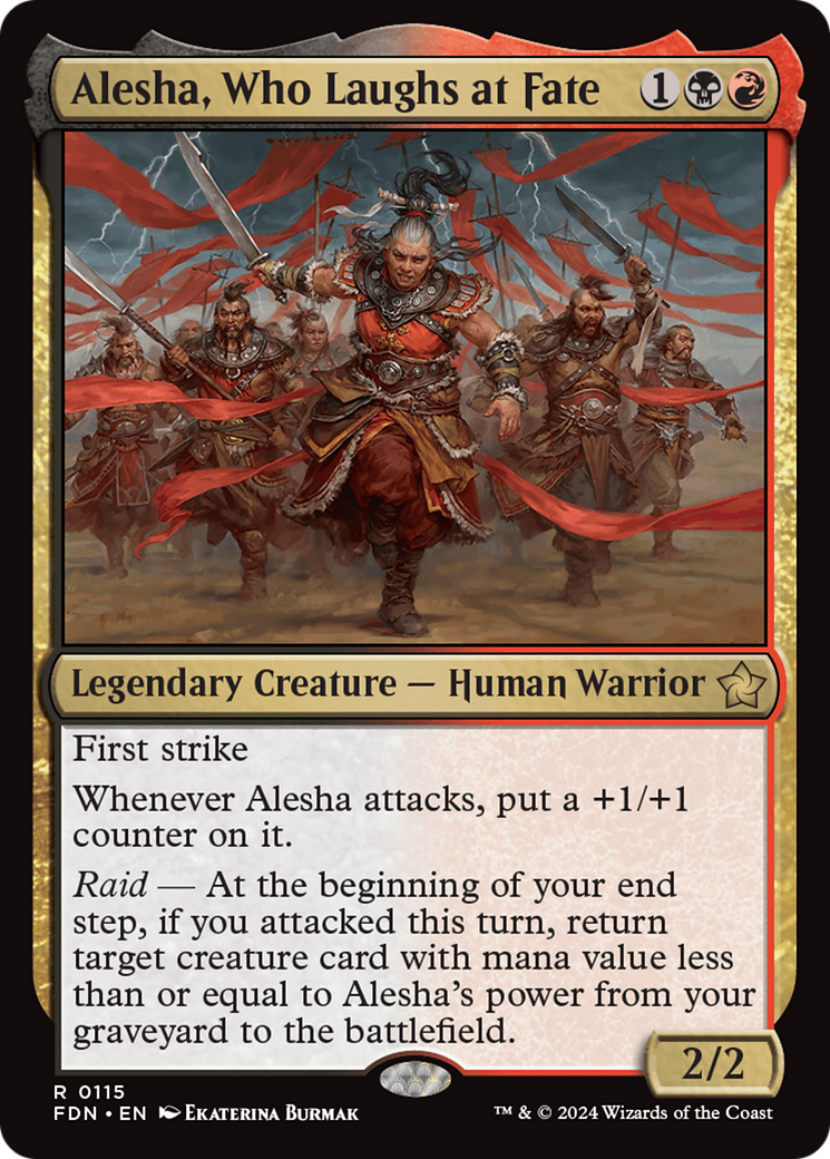 Alesha, Who Laughs at Fate [Foundations] | Tables and Towers