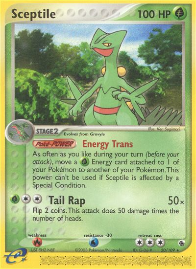 Sceptile (20/109) [EX: Ruby & Sapphire] | Tables and Towers