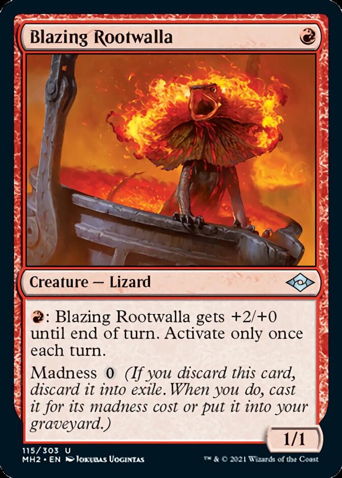 Blazing Rootwalla [Modern Horizons 2] | Tables and Towers