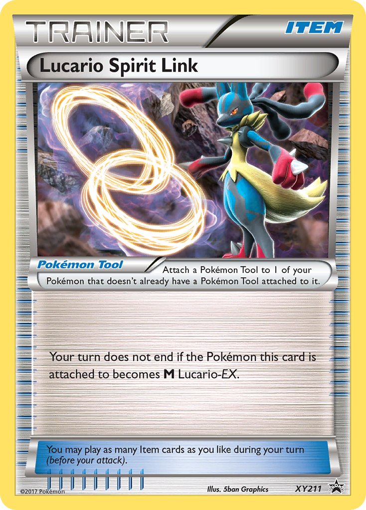 Lucario Spirit Link (XY211) [XY: Black Star Promos] | Tables and Towers