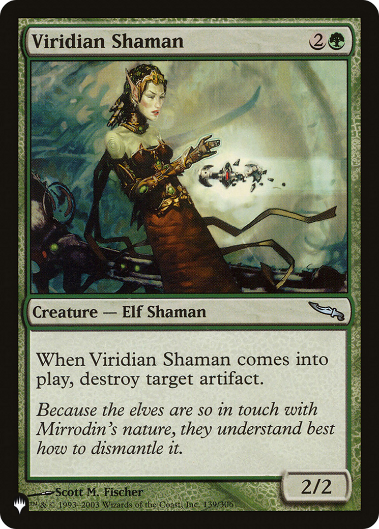 Viridian Shaman [The List Reprints] | Tables and Towers