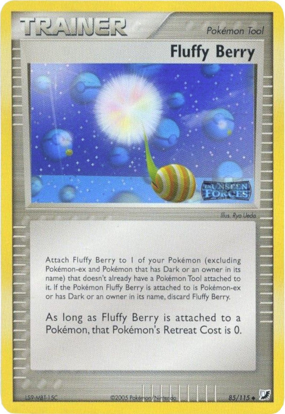 Fluffy Berry (85/115) (Stamped) [EX: Unseen Forces] | Tables and Towers