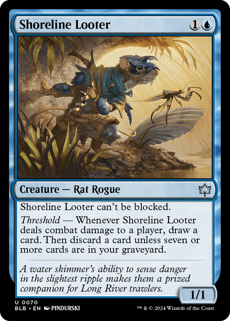 Shoreline Looter [Bloomburrow] | Tables and Towers