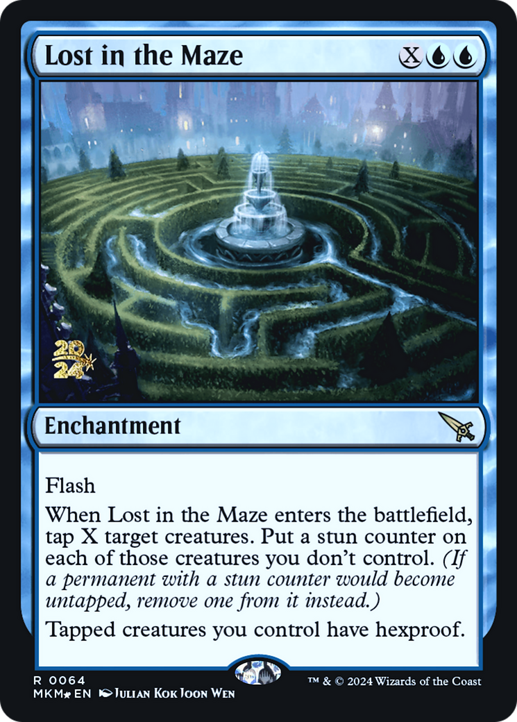 Lost in the Maze [Murders at Karlov Manor Prerelease Promos] | Tables and Towers