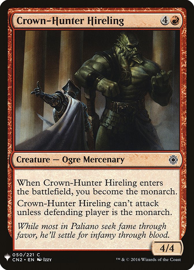 Crown-Hunter Hireling [Mystery Booster] | Tables and Towers