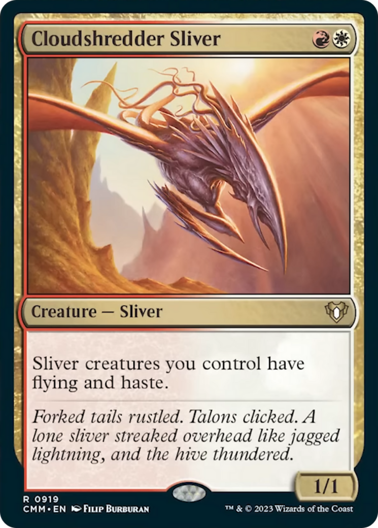 Cloudshredder Sliver [Commander Masters] | Tables and Towers