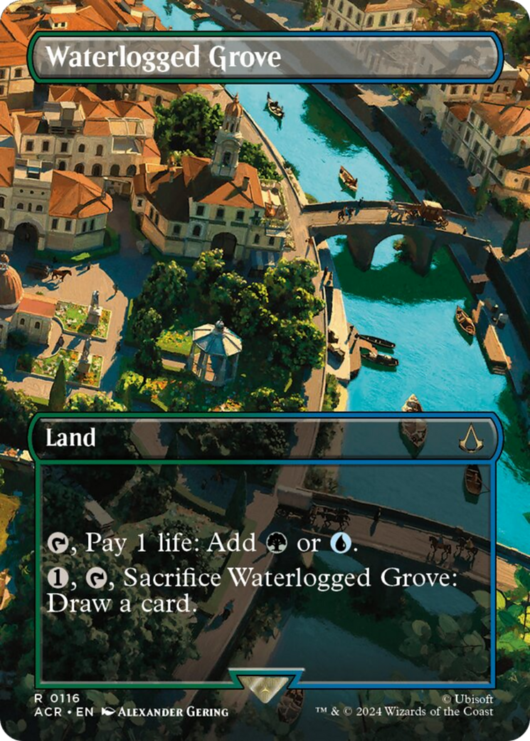 Waterlogged Grove (Borderless) [Assassin's Creed] | Tables and Towers