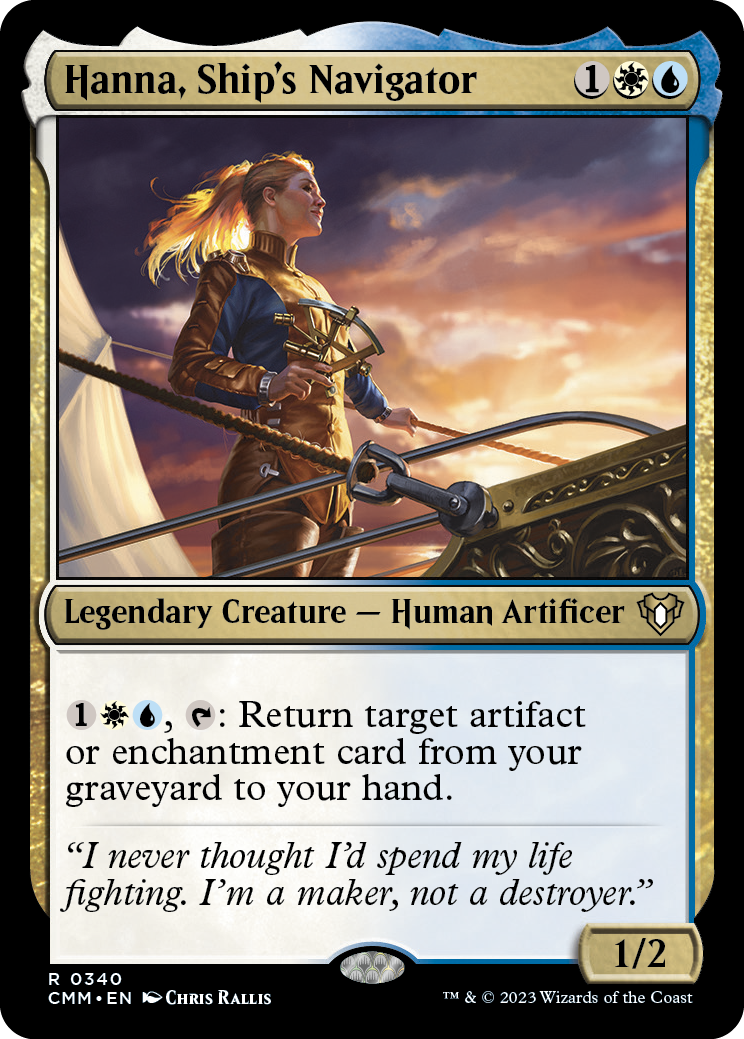 Hanna, Ship's Navigator [Commander Masters] | Tables and Towers