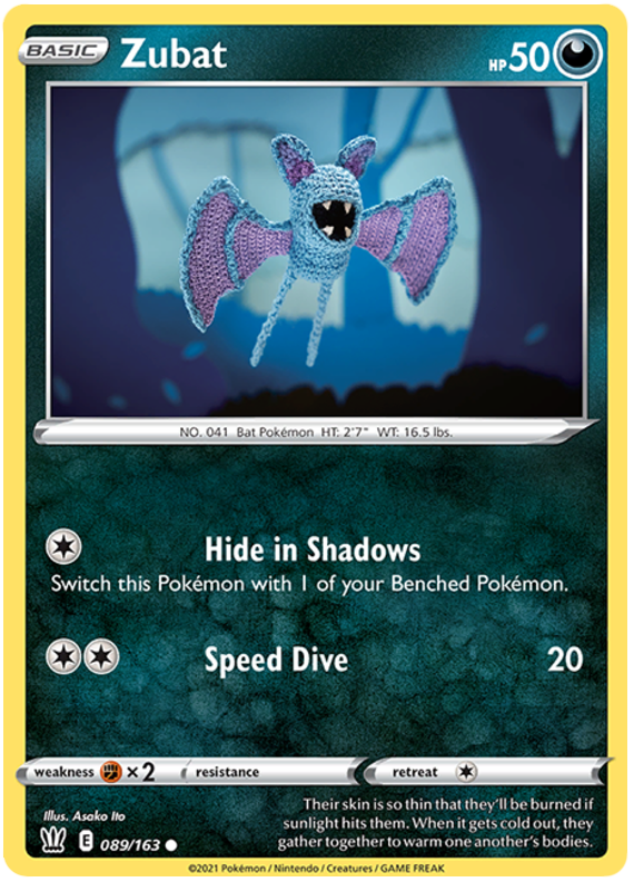 Zubat (089/163) [Sword & Shield: Battle Styles] | Tables and Towers