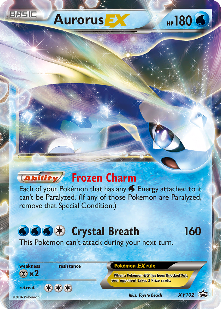 Aurorus EX (XY102) [XY: Black Star Promos] | Tables and Towers