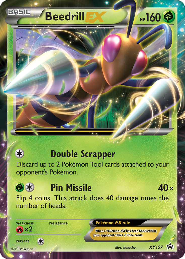 Beedrill EX (XY157) [XY: Black Star Promos] | Tables and Towers