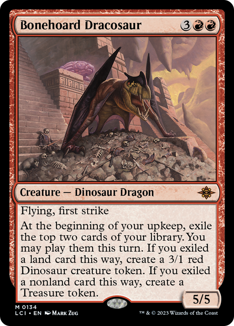 Bonehoard Dracosaur [The Lost Caverns of Ixalan] | Tables and Towers