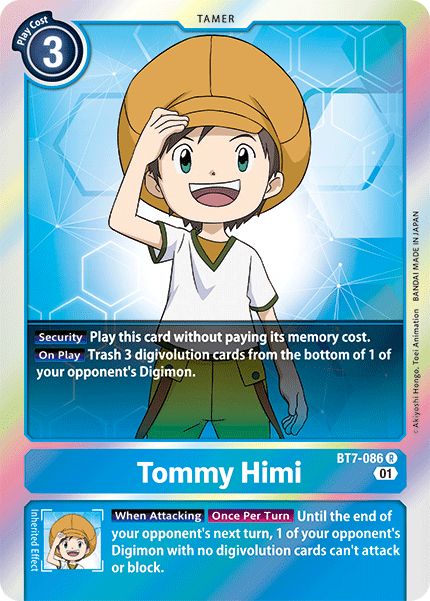 Tommy Himi [BT7-086] [Next Adventure] | Tables and Towers