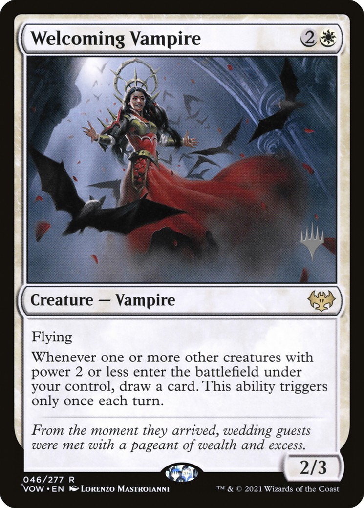 Welcoming Vampire (Promo Pack) [The Brothers' War Promos] | Tables and Towers