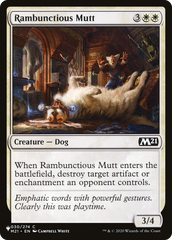 Rambunctious Mutt [The List Reprints] | Tables and Towers