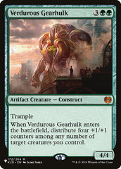 Verdurous Gearhulk [The List] | Tables and Towers