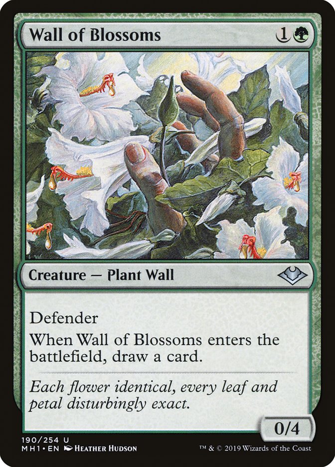 Wall of Blossoms [Modern Horizons] | Tables and Towers