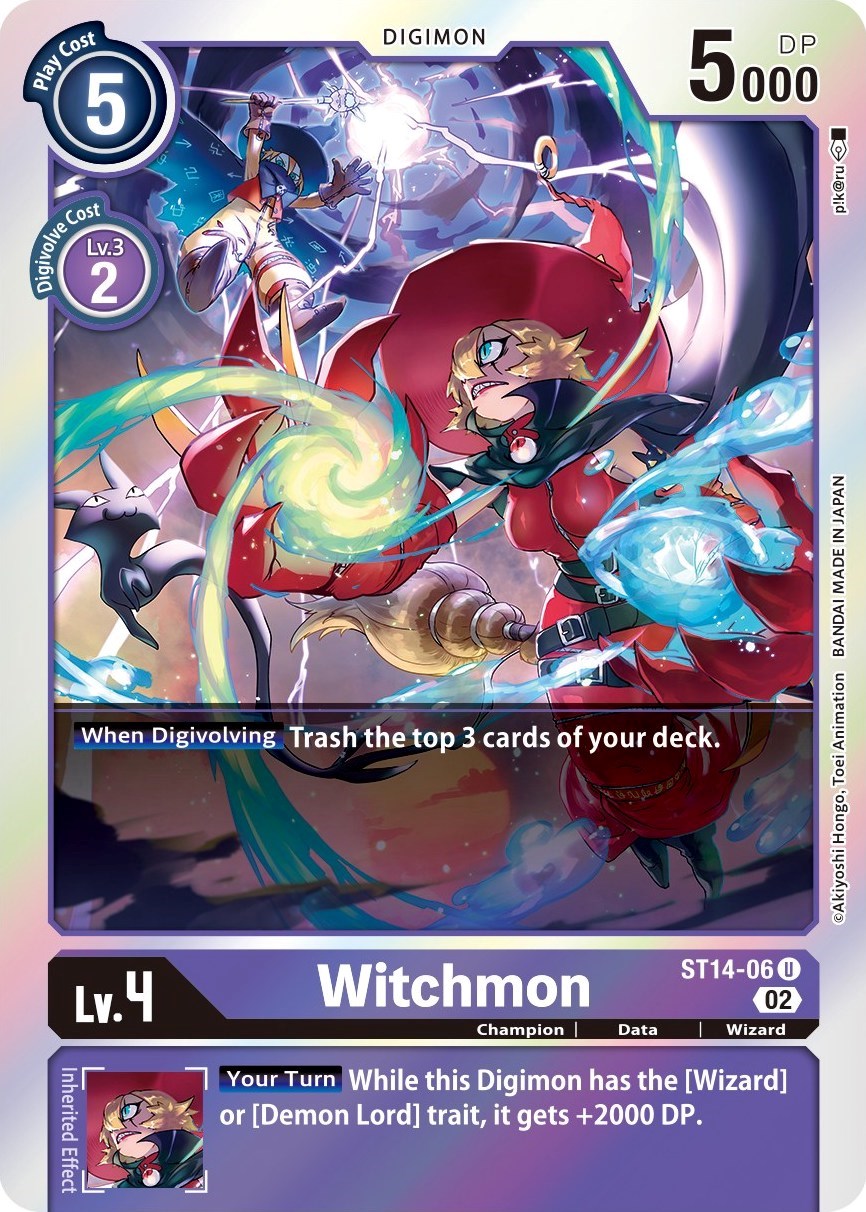 Witchmon [ST14-06] [Starter Deck: Beelzemon Advanced Deck Set] | Tables and Towers