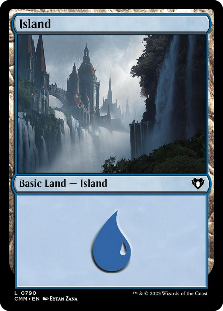 Island (790) [Commander Masters] | Tables and Towers