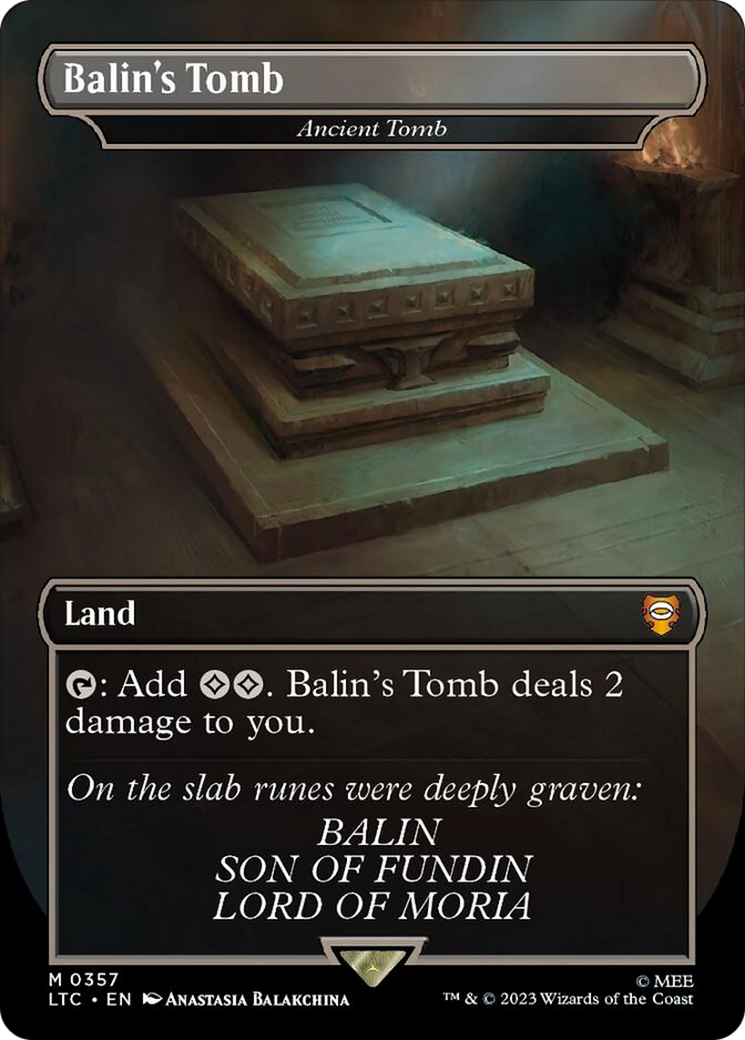 Ancient Tomb - Balin's Tomb [The Lord of the Rings: Tales of Middle-Earth Commander] | Tables and Towers